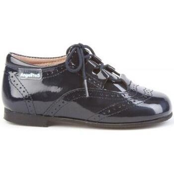 Zapatos Derby para Niños Angelitos 20370-18 Marino