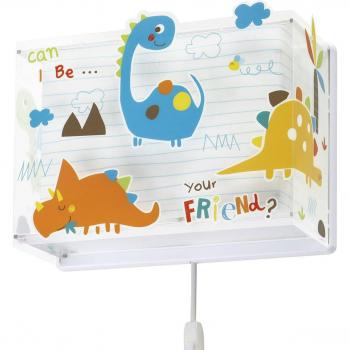 Aplique de pared infantil Dinos Dinosaurios