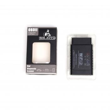 La Herramienta de Escaneo OBD  con Lector de Códigos OBD2 Inalámbrico para Coches se conecta a través de WiFi con IOS, Android y dispositivos Windows, cuenta con una base de datos de 3000 códigos