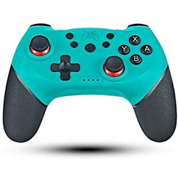 Maegoo Mando Inalámbrico para Nintendo Switch, Bluetooth Wireless Nintendo Switch Pro Mando Controlador Gamepad Joypad Joystick Admite Sensor 6 Gyro Axis, Turbo y Dual Motor Vibration