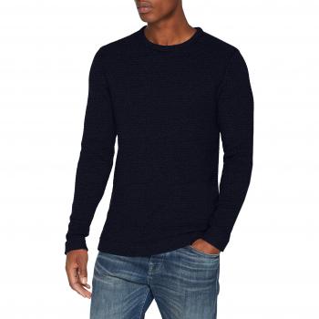 SELECTED HOMME Slhvictor Crew Neck W Noos, suéter para Hombre, Azul