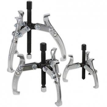 Extractor de rodamientos SEALEY AK78 - Kit de extractores, incluye múltiples tamaños, fabricado en acero al carbono, diseño ergonómico para un mejor agarre, ideal para la extracción de rodamientos y piezas ajustadas