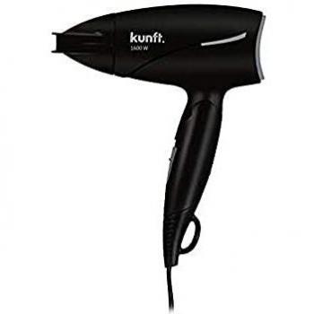 Secador de Pelo de Viaje Kunft KTHD4500, 1600W, Color Negro