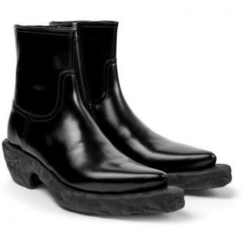 Camperlab Unisex Black Leather Boots - Size 44