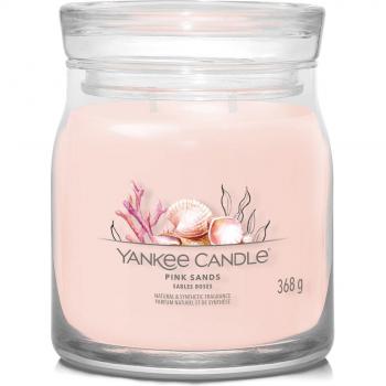 Yankee Candle Signature Medium Jar 368g Pink Sands Pack of 4 1629996E