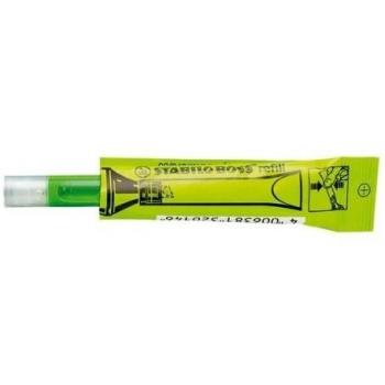 Recambio de tinta para STABILO BOSS ORIGINAL - Caja con 20 unidades color verde