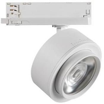 Proyector de carril LED 38W, 4000 lúmenes, 4000K, IP20 con enfoque ajustable 15-45°