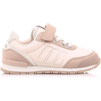 Zapatillas deportivas de niños Mustang estilo running menta, rosa y beige con plantilla confort y puntera reforzada