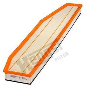 Filtro de aire HENGST FILTER E1018L, tipo: filtro de aire, características: alta eficiencia en la filtración del aire, diseño específico para optimizar el flujo de aire y mejorar el rendimiento del motor, fabricado con materiales de