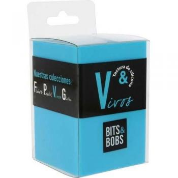 Organizador de Escritorio Cubilete de Silicona Bits&Bobs Negro