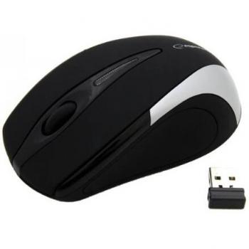 Ratón Inalámbrico Óptico Esperanza EM101S USB, 2.4 GHz, Receptor NANO, 800 DPI