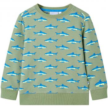 Sudadera infantil caqui claro 128