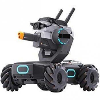 DJI RoboMaster S1 - Robot, Soporte Educativo, Robot para Construir tú Mismo, IA, programación de Scratch y Python, robótica, múltiples Modos de Lucha, diseñado para Ganar
