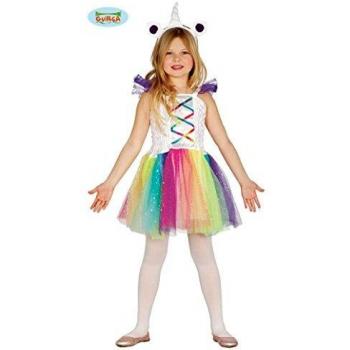 Guirca-85958 Disfraz 3-4 años Unicornio Princesa, Multicolor