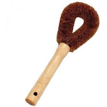 Cepillo de limpieza ecológico fibra de coco y madera