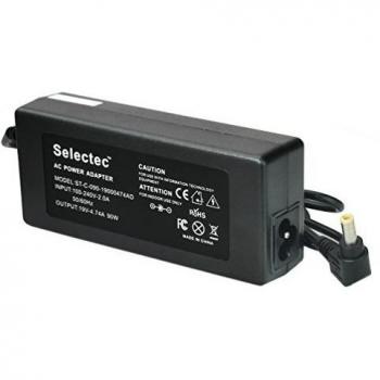 SELECTEC Cargador de Portátil Adaptador 90W, 19V, 4.74A como una Fuente de Alimentación de Reemplazo para MEDION Acer Aspire 1302XC,Acer Aspire 1304,Acer Aspire 1304LC -Negro