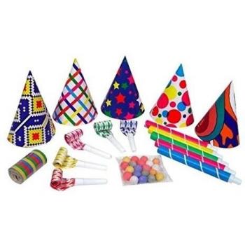P’tit Clown 36385 Artículos de fiesta, bolsita para 5 personas, multicolor