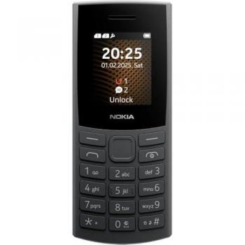Nokia 105 4G 2ª Edición (Pantalla de 1.77, Batería Extraíble de 1450 mAh, Memoria de 128 MB Expandible, Bluetooth 5.0, USB Tipo