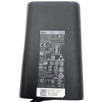 Adaptador de Corriente Dell 65W para Laptop, Modelo N81TG, 19.5V