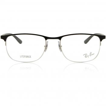 Ray-Ban RX6513 3163 Men's Eyeglasses Black Size 55 (Frame Only) - Blue Light Block Available