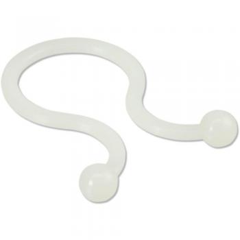 Fascetas de Plástico Reutilizables InLine® 18-22mm Natur, 100 Piezas