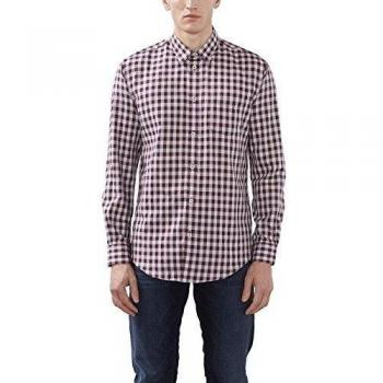 ESPRIT Collection 106EO2F023, Camisa Hombre, Rojo
