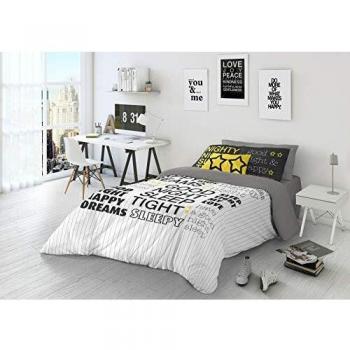 NATURALS Funda nórdica Words Cama 150 cm