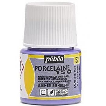 Pintura Porcelana P150 45 ml - Azul Lavanda - Emaillada - Resistente al lavavajillas - Cocción a 150°C
