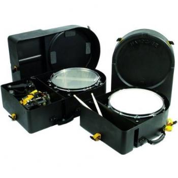 Hardcase Standard Snare and Kit Hardcase - Black HCSSK