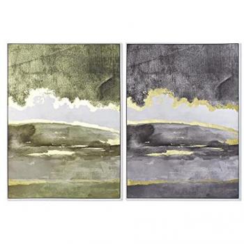 Cuadro Abstracto Moderno DKD Home Decor (103,5 x 4,5 x 144 cm) - Set de 2 Unidades