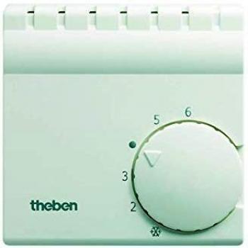 Termostato mecánico Theben Ramses 701 para todo tipo de calefacción, rango de temperatura +5 → +30 °C, alimentación 240 V AC, contacto 10A, NC