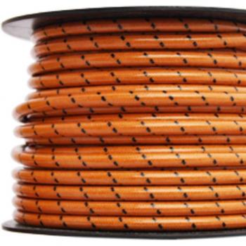 30 Meter Roll of 7mm HT Ignition Lead Cable - Gloss OBF Wire Core Cotton Braided