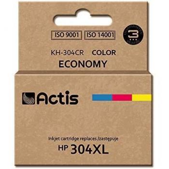 Cartucho de Tinta Compatible Actis KH-304CR XL Premium 18 ml Cian, Magenta, Amarillo para Impresoras HP