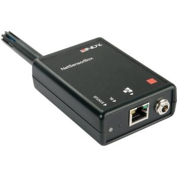 Lindy NetSensorBox - Mando para cámara de vigilancia, negro