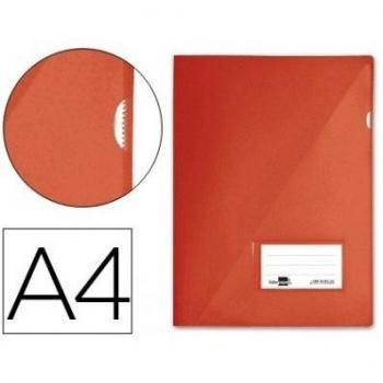 Carpeta liderpapel dossier a4 uñero roja