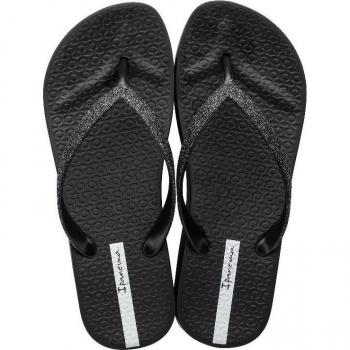 Chanclas Ipanema Mesh Chic Plat Fem Black/Glitter