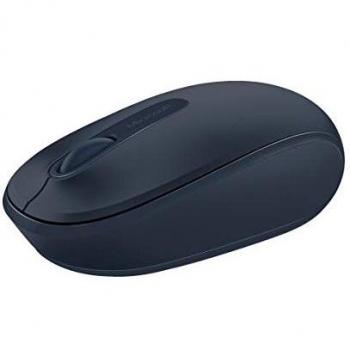Microsoft Wireless Mobile Mouse 1850 - Ratón inalámbrico, Color Azul Marino