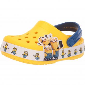 crocs CrocsFL Minions Multi Clog K, Zuecos Unisex niño, Amarillo