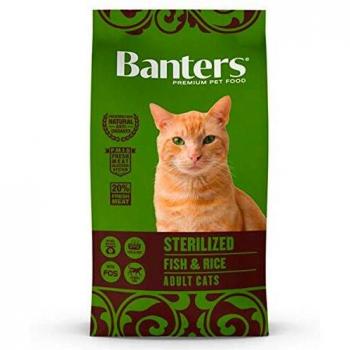 Banters Gato Esterilizado Pescado y Arroz 8 Kg