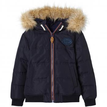 VERTBAUDET Chaqueta Acolchada niño con Forro Polar Azul Marino 3A
