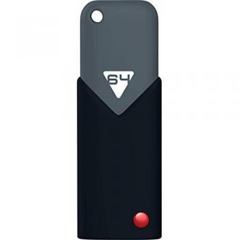 EMTEC Click USB - Memoria USB 3.0 de 64 GB, Negro