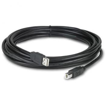 APC NetBotz USB Latching Cable, LSZH, 5m, USB A to USB B, Black