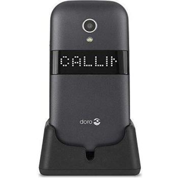 Doro Phone 6050 Teléfono Móvil, 32 MB, Gris/Blanco