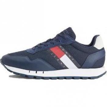 Tommy Hilfiger Retro Runner Essential Twilight Navy Men's Sneakers, Size 44, Color Marino
