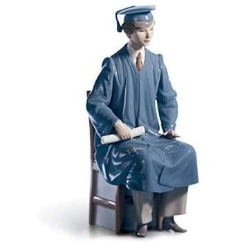 LLADRÓ Graduado Tipo 262. Figura Graduación de Porcelana.