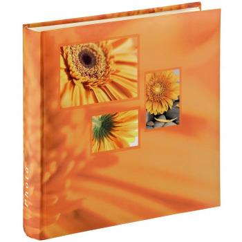 Hama Jumbo Singo Álbum (30 x 30 cm, para 400 Fotos de 10 x 15 cm), Naranja