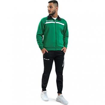 Givova One Full Zip Chándal TT012-1310 Verde/Negro 3XS