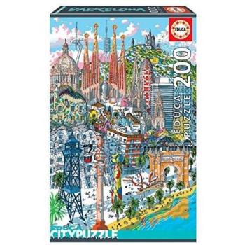 Barcelona City Puzzle Set - 200 Pieces by Educa (18473)