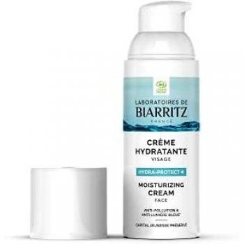 Laboratoires de Biarritz Hydra-Protect+ Organic Moisturizing Face Cream for Dry to Very Dry Skin 50ml