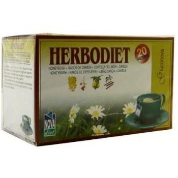 Novadiet Infusión Herbodiet Gluconova - 1 Paquete De 20 Filtros
